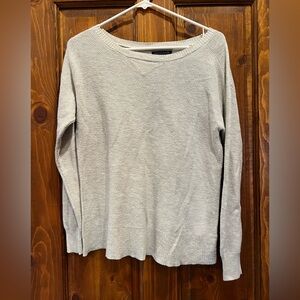 American Eagle Outfitters Light Gray Sweater